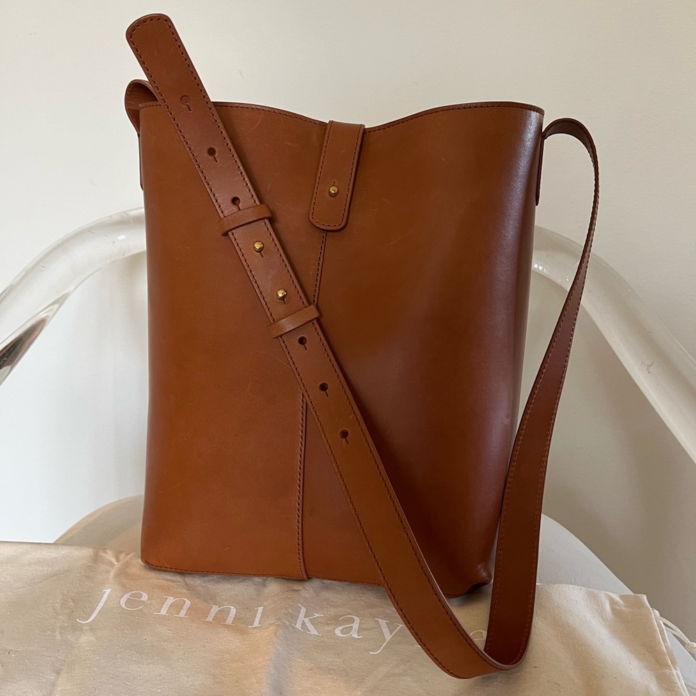 Jenni Kayne Leather Bucket Bag